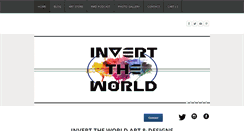 Desktop Screenshot of inverttheworld.com